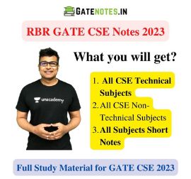 Ravindrababu Ravula GATE CSE Handwritten Notes For GATE 2023 - All GATE CSE NOTES 2023